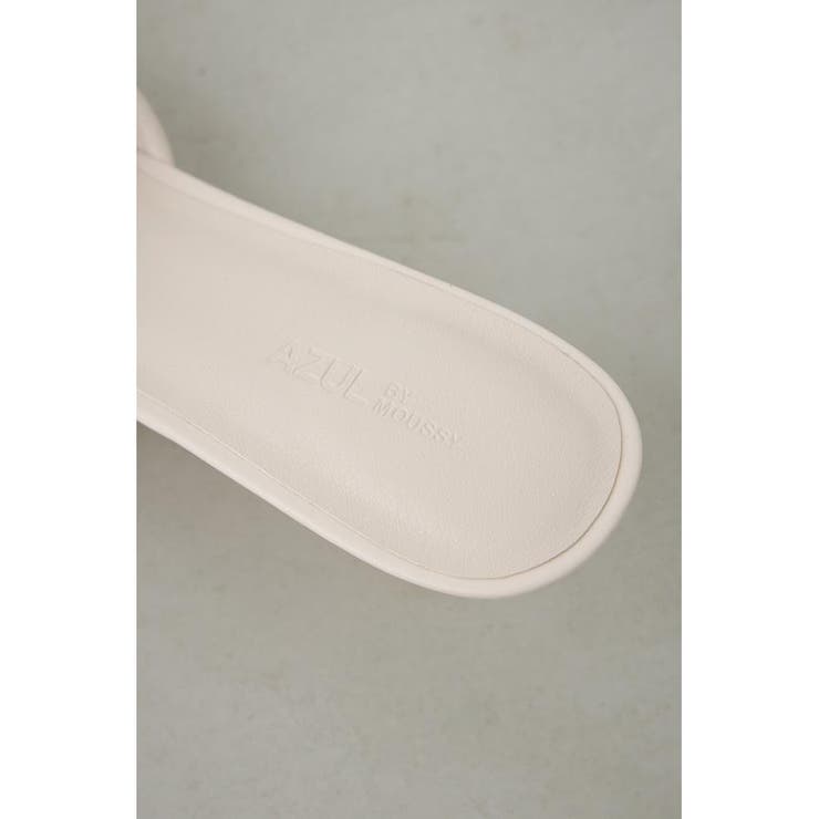 ギャザーストラップスクエアトゥサンダル | AZUL BY MOUSSY | 詳細画像11 