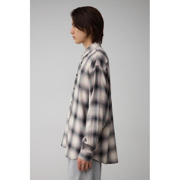 オンブレーチェックシャツ | AZUL BY MOUSSY | 詳細画像5 