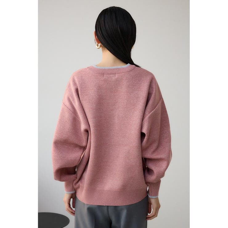 スウェットライクジャガードニット | AZUL BY MOUSSY | 詳細画像29 