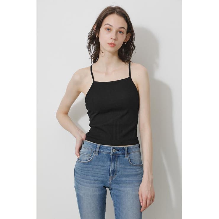 BASIC BACK CROSS CAMISOLE | AZUL BY MOUSSY | 詳細画像17 