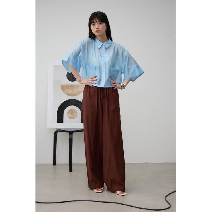 ツイルイージーパンツ | AZUL BY MOUSSY | 詳細画像27 