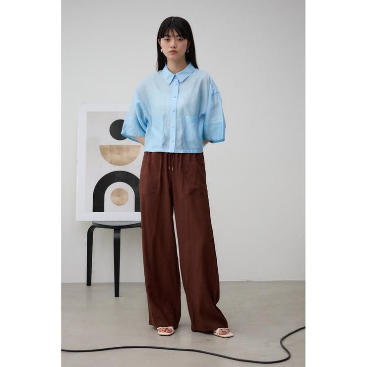 ツイルイージーパンツ | AZUL BY MOUSSY | 詳細画像28 
