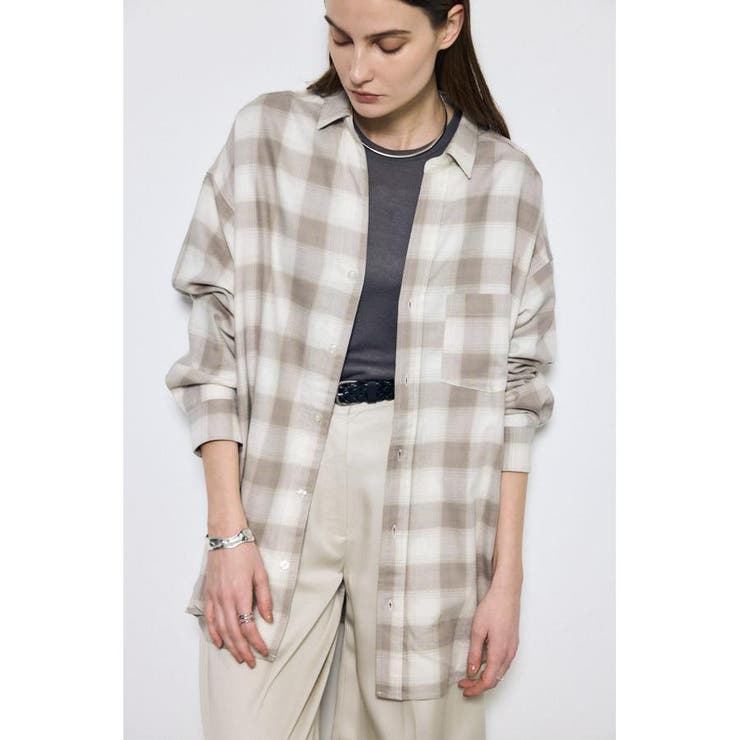 アーバンチェックオーバールーズシャツ | AZUL BY MOUSSY | 詳細画像20 