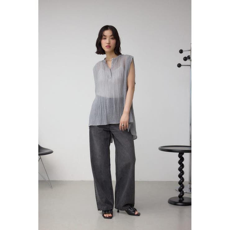 C/T冷感 サイドベルトブラウス | AZUL BY MOUSSY | 詳細画像25 