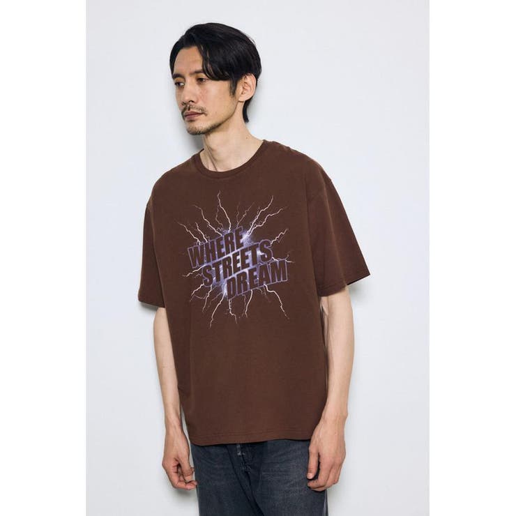 ライトニングTシャツ | AZUL BY MOUSSY | 詳細画像12 