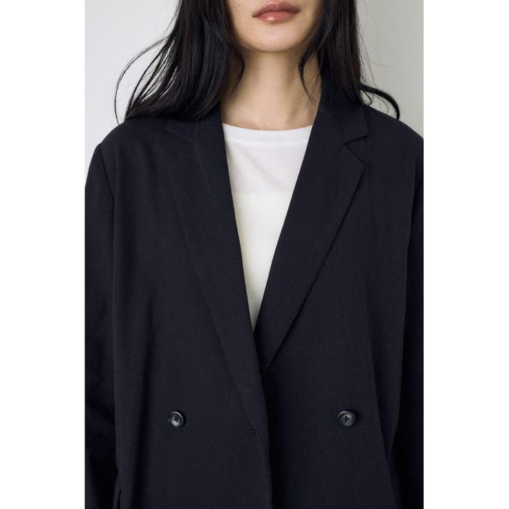 フレンチリネンCOOLMAXテーラードジャケット | AZUL BY MOUSSY | 詳細画像19 