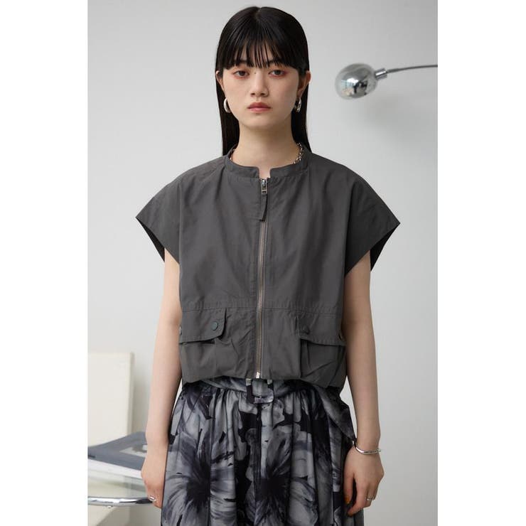 ギャザーヘムベスト | AZUL BY MOUSSY | 詳細画像27 
