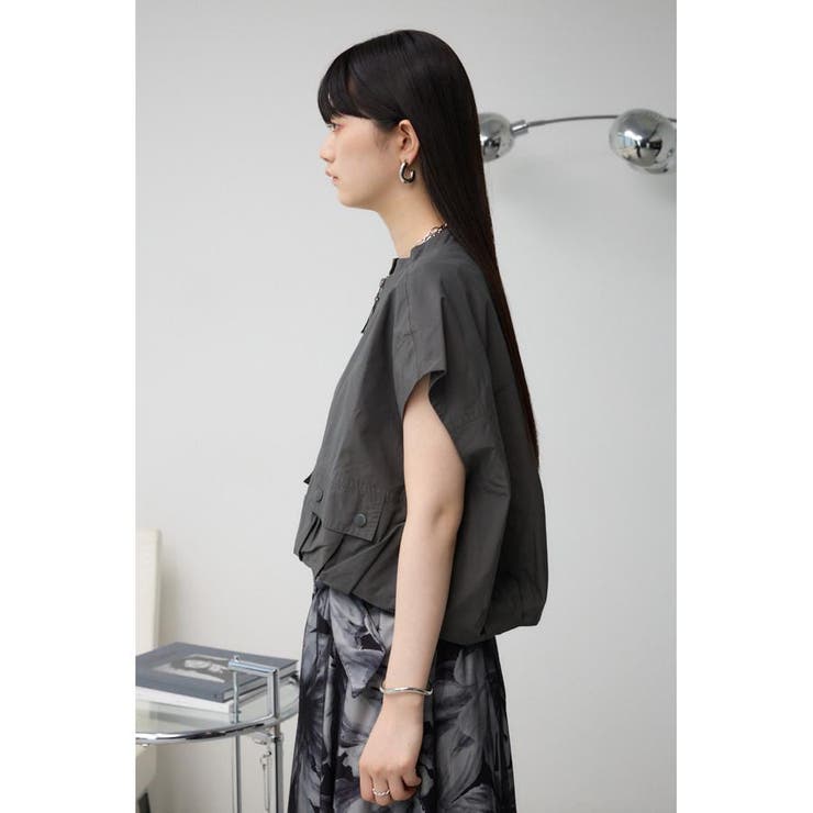 ギャザーヘムベスト | AZUL BY MOUSSY | 詳細画像28 