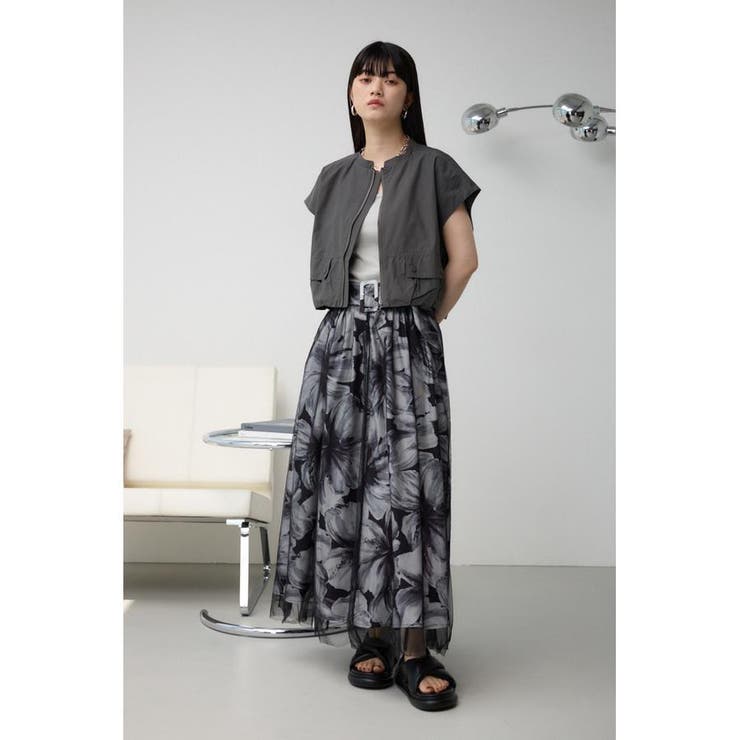 ギャザーヘムベスト | AZUL BY MOUSSY | 詳細画像25 