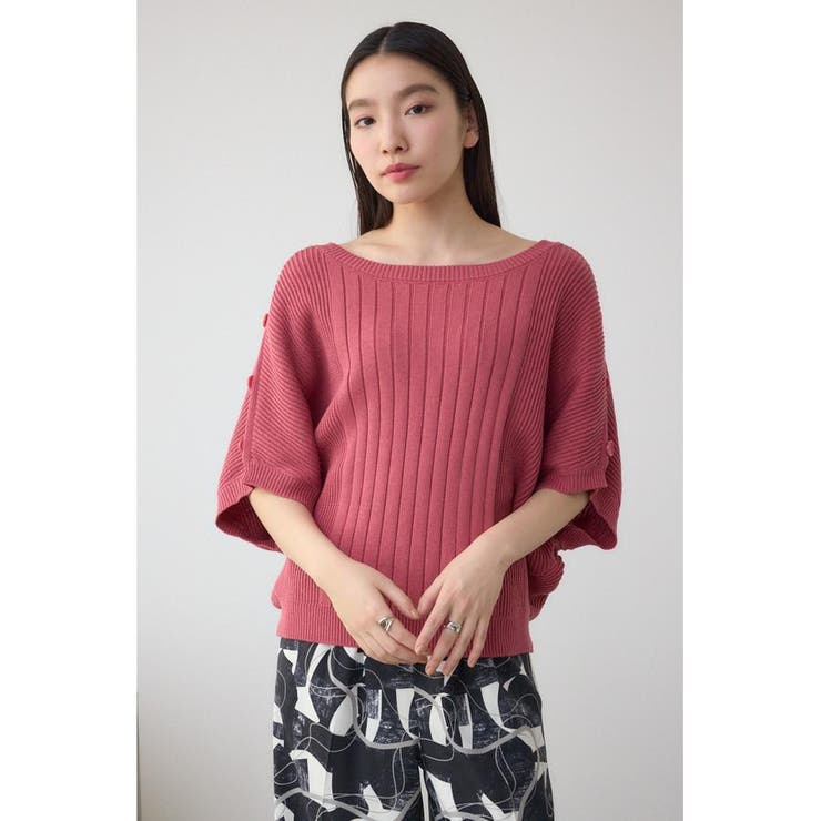 2WAYショルダーボタンニット | AZUL BY MOUSSY | 詳細画像27 