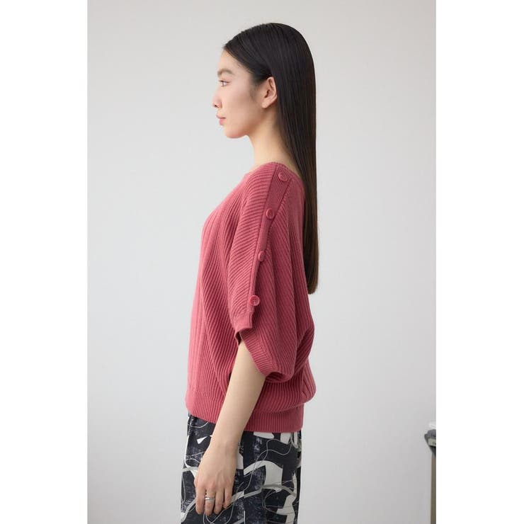 2WAYショルダーボタンニット | AZUL BY MOUSSY | 詳細画像30 
