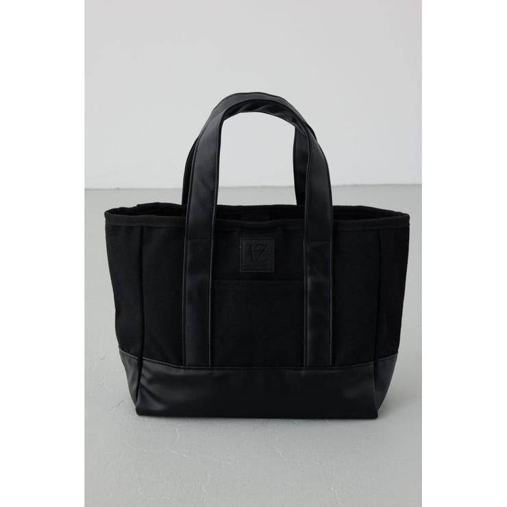 BLK | 合皮切替ミニトートバッグ | AZUL BY MOUSSY
