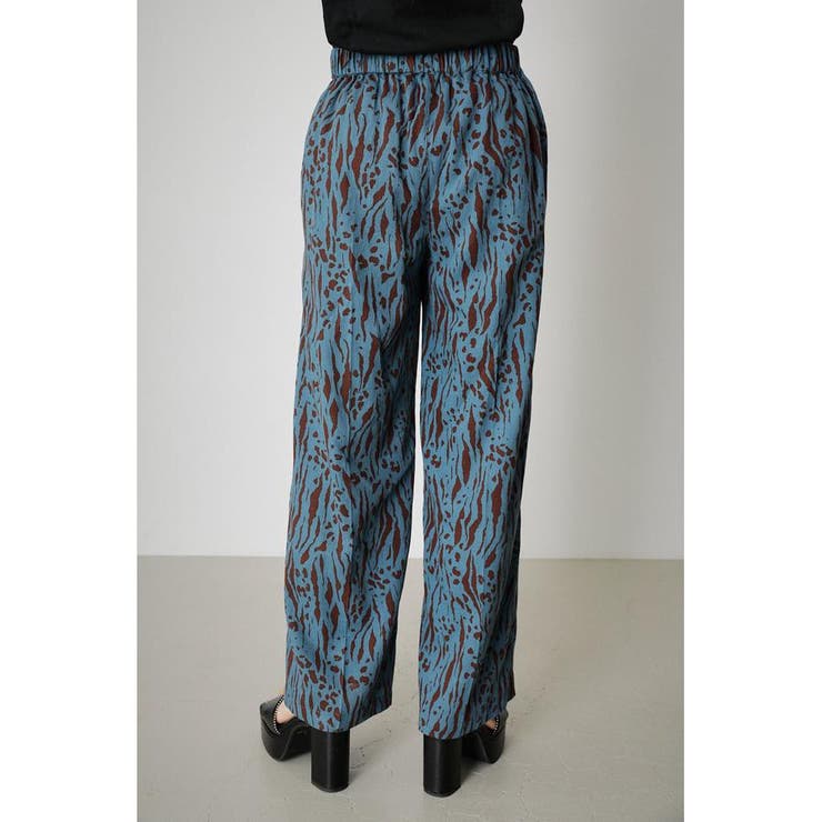 LINEN TOUCH ZEBRA PANTS[品番：AZLW0019916]｜AZUL BY MOUSSY