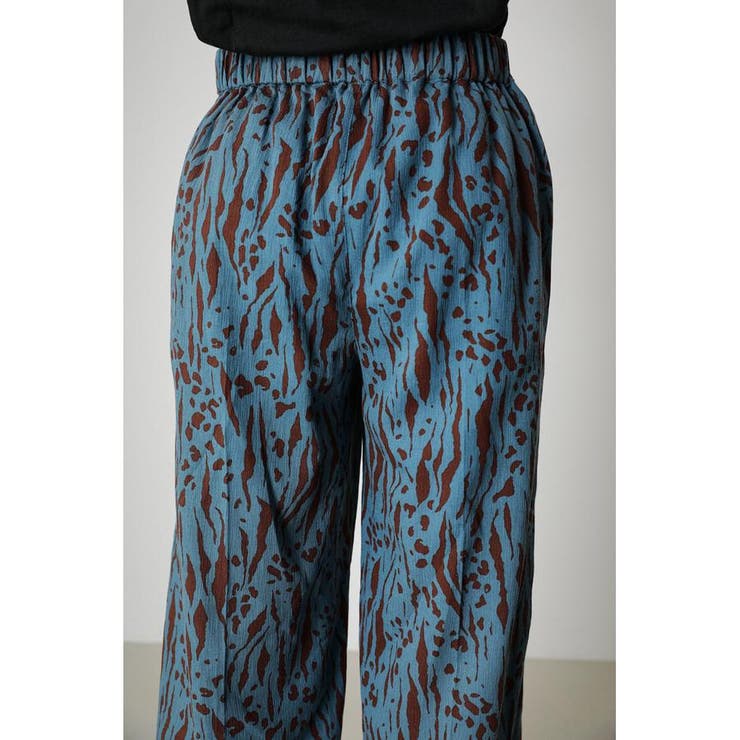LINEN TOUCH ZEBRA PANTS[品番：AZLW0019916]｜AZUL BY MOUSSY