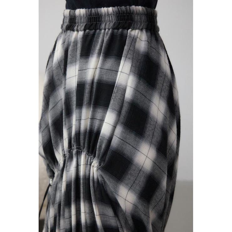 チェックボリュームスカート | AZUL BY MOUSSY | 詳細画像9 