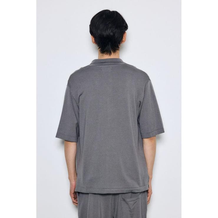 リラックスオープンカラーニットシャツ | AZUL BY MOUSSY | 詳細画像17 