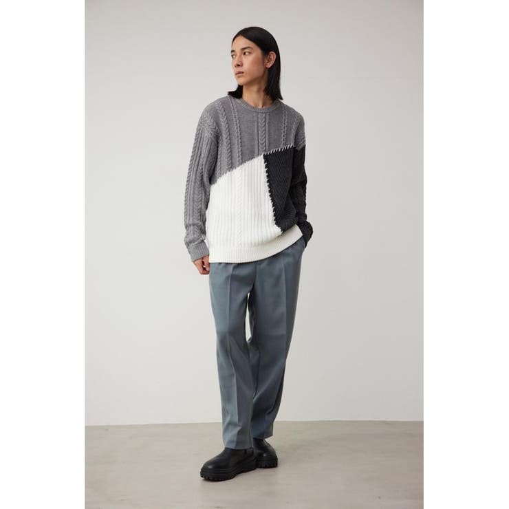 ツータックワイドスラックス | AZUL BY MOUSSY | 詳細画像12 