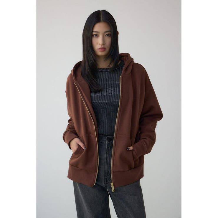 裏起毛Wジップアップフーディー | AZUL BY MOUSSY | 詳細画像19 