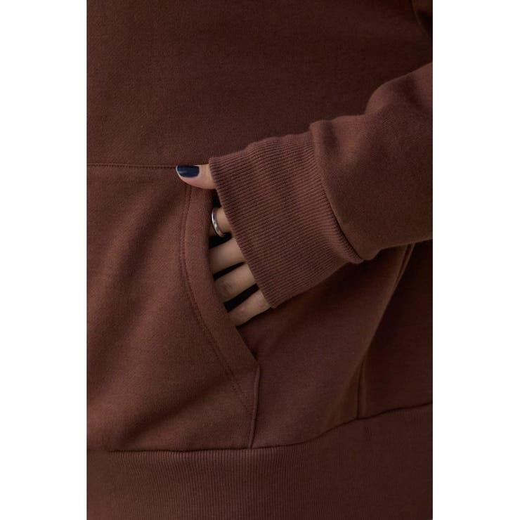 裏起毛Wジップアップフーディー | AZUL BY MOUSSY | 詳細画像29 