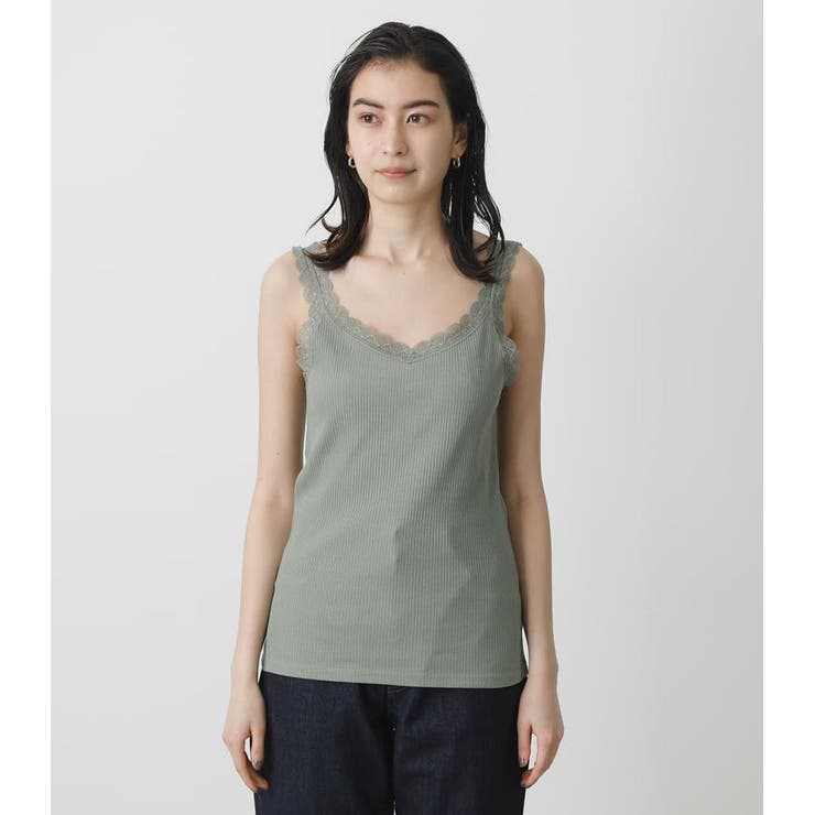 KHA | BASIC LACE CAMISOLE | AZUL BY MOUSSY