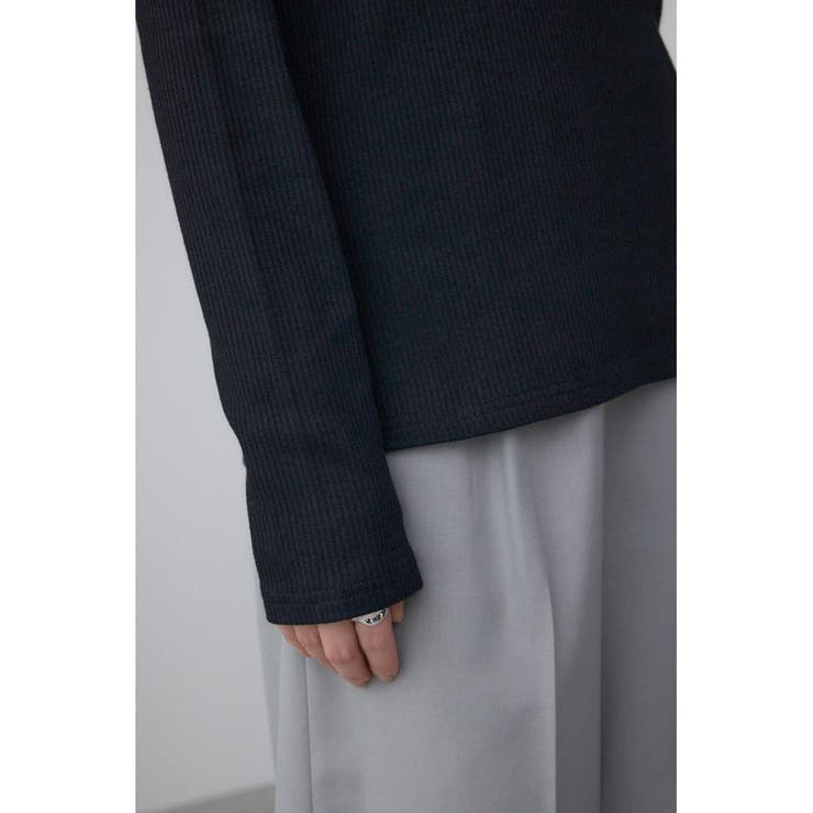 シアーネックリブトップス | AZUL BY MOUSSY | 詳細画像19 