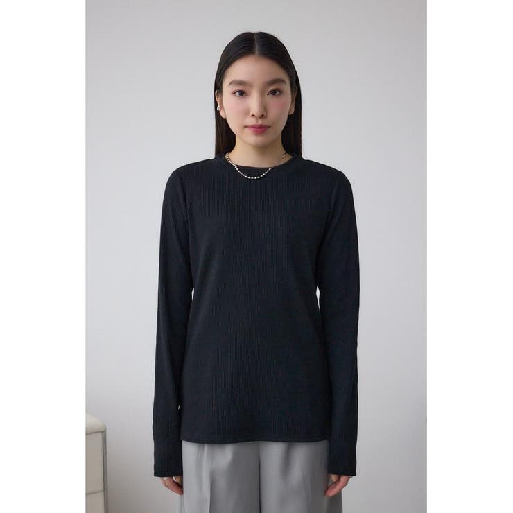 シアーネックリブトップス | AZUL BY MOUSSY | 詳細画像13 