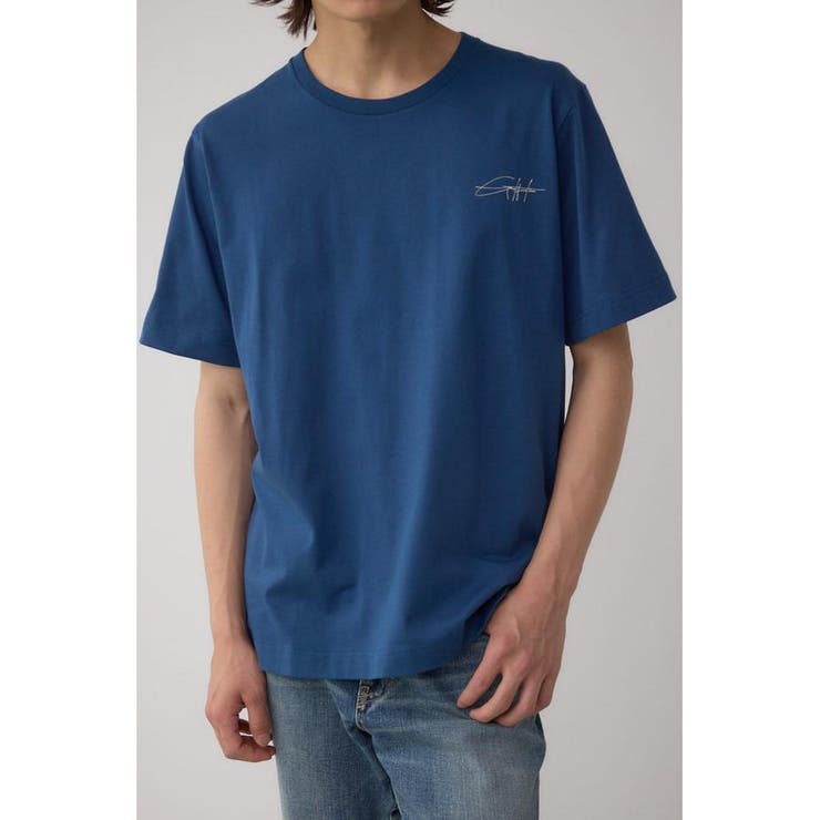NVY | AZコットンロゴTシャツ | AZUL BY MOUSSY