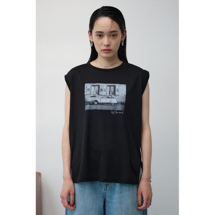 シアースラブノースリーブTシャツ[品番：AZLW0022279]｜AZUL BY  MOUSSY（アズールバイマウジー）のレディースファッション通販｜SHOPLIST（ショップリスト）