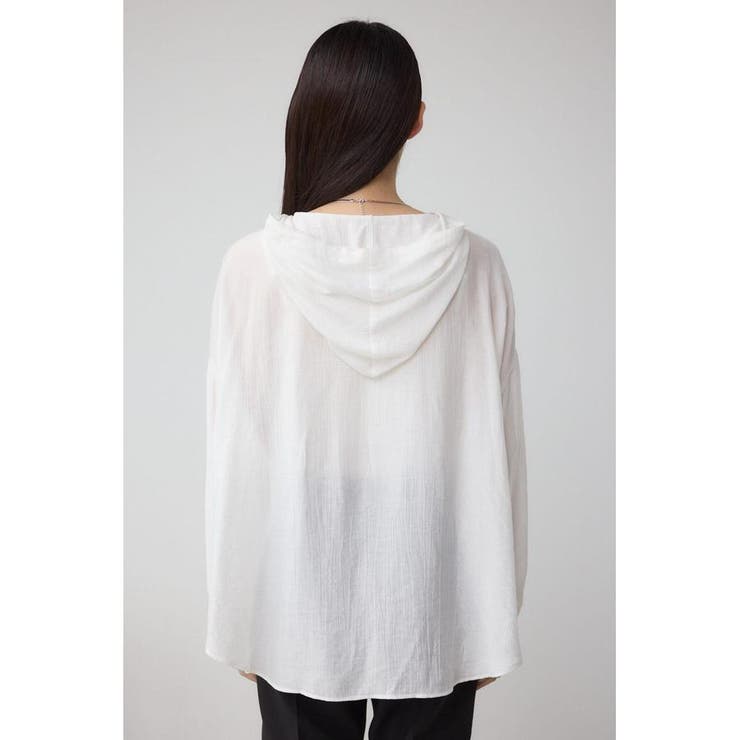 フード付きボタンシャツ | AZUL BY MOUSSY | 詳細画像7 