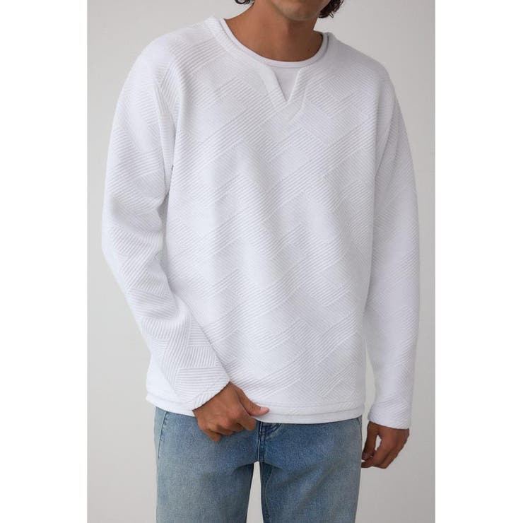 WHT | ジオメトリック柄トップス | AZUL BY MOUSSY