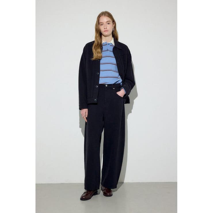 コットンリネンカーブワイドパンツ | AZUL BY MOUSSY | 詳細画像13 