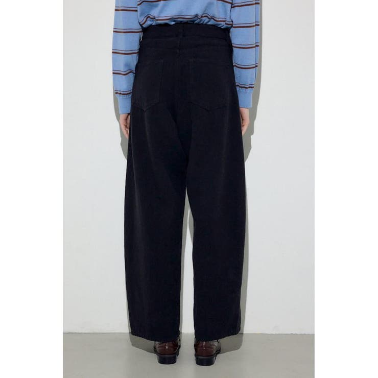 コットンリネンカーブワイドパンツ | AZUL BY MOUSSY | 詳細画像16 