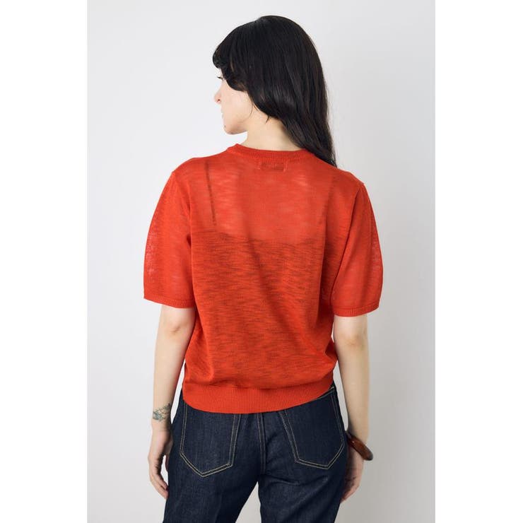 シアークルーネックニットトップス | AZUL BY MOUSSY | 詳細画像31 