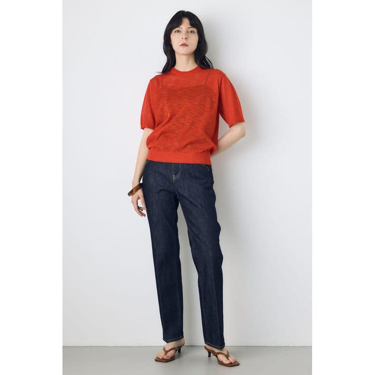 シアークルーネックニットトップス | AZUL BY MOUSSY | 詳細画像32 