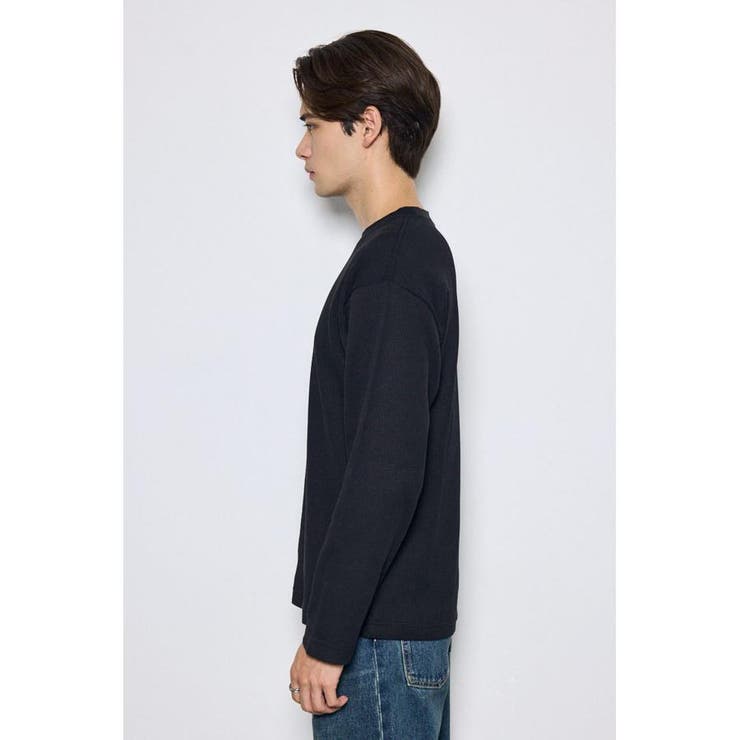 ワッフル長袖トップス | AZUL BY MOUSSY | 詳細画像16 