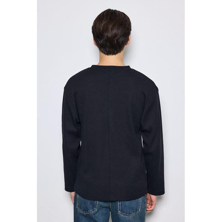 ワッフル長袖トップス | AZUL BY MOUSSY | 詳細画像17 