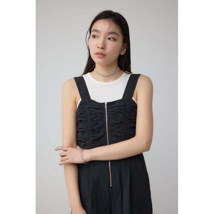 ギャザービスチェオールインワン | AZUL BY MOUSSY | 詳細画像2 