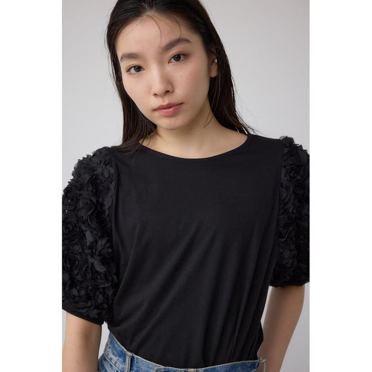 ソデチュールトップス | AZUL BY MOUSSY | 詳細画像10 