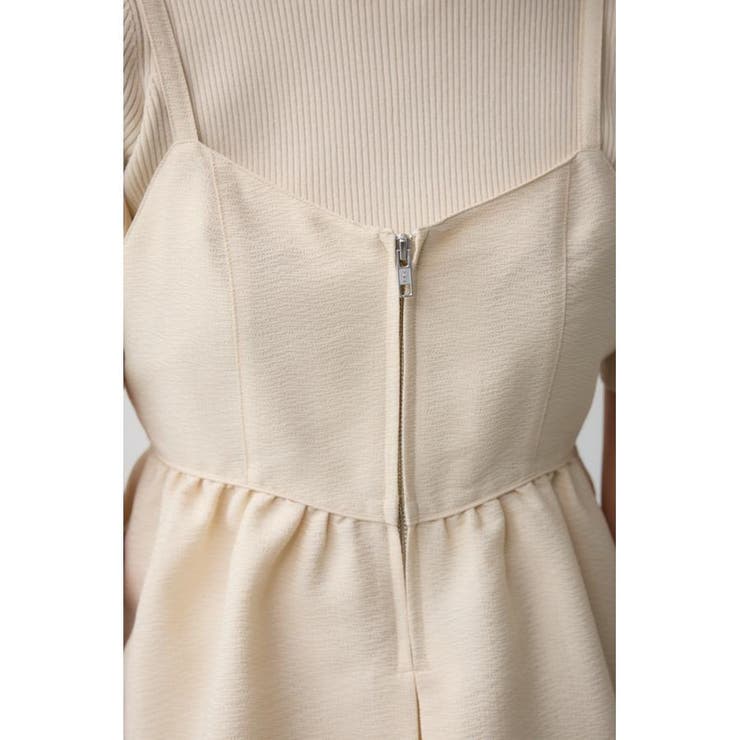 ジャガードフレアキャミ | AZUL BY MOUSSY | 詳細画像7 