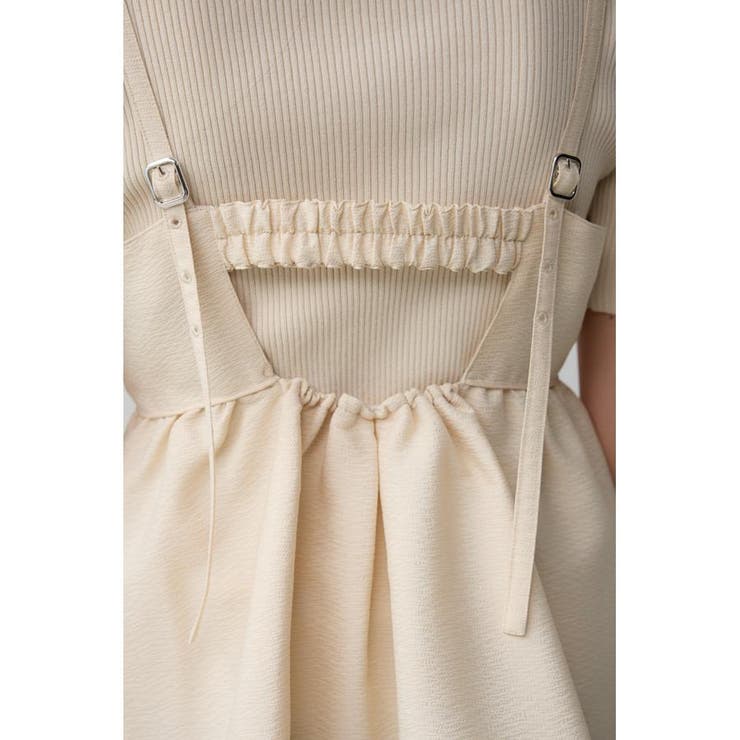 ジャガードフレアキャミ | AZUL BY MOUSSY | 詳細画像8 