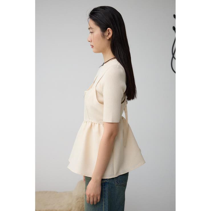 ジャガードフレアキャミ | AZUL BY MOUSSY | 詳細画像5 