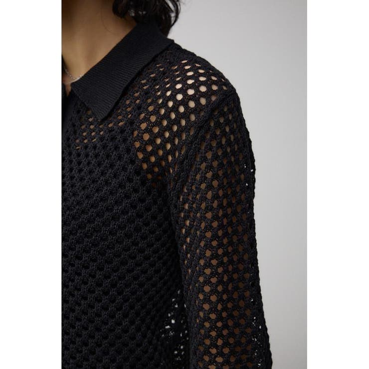 メッシュポロニット | AZUL BY MOUSSY | 詳細画像18