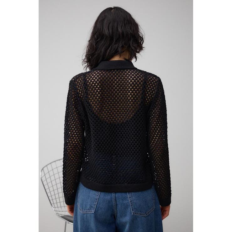 メッシュポロニット | AZUL BY MOUSSY | 詳細画像16