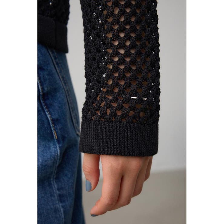 メッシュポロニット | AZUL BY MOUSSY | 詳細画像19