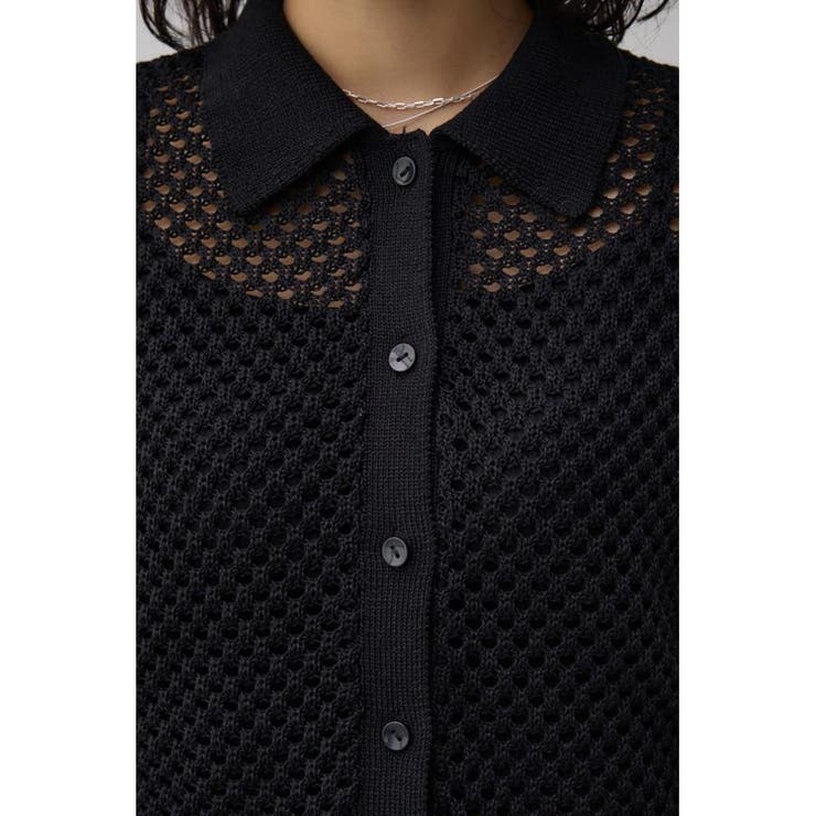 メッシュポロニット | AZUL BY MOUSSY | 詳細画像17