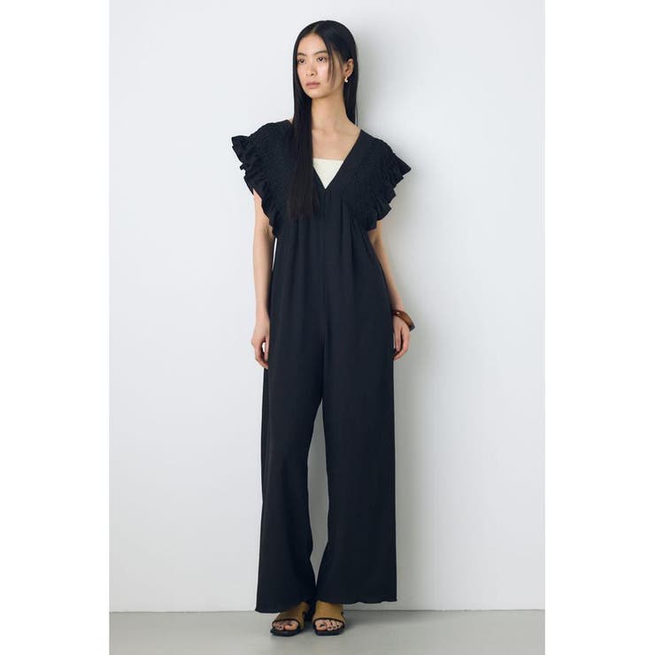楊柳シャーリングオールインワン | AZUL BY MOUSSY | 詳細画像10 