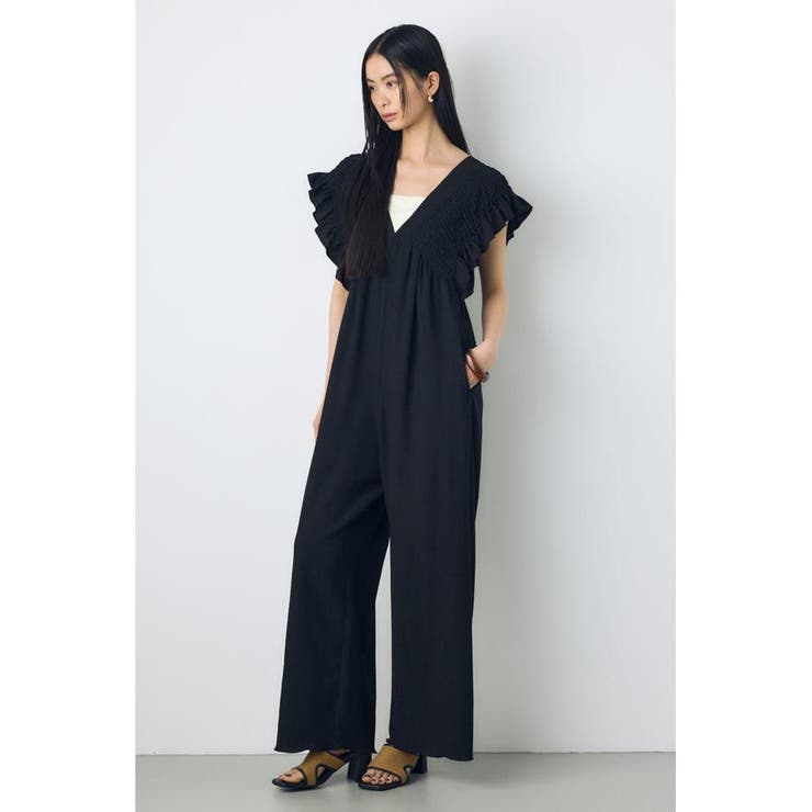 楊柳シャーリングオールインワン | AZUL BY MOUSSY | 詳細画像11 