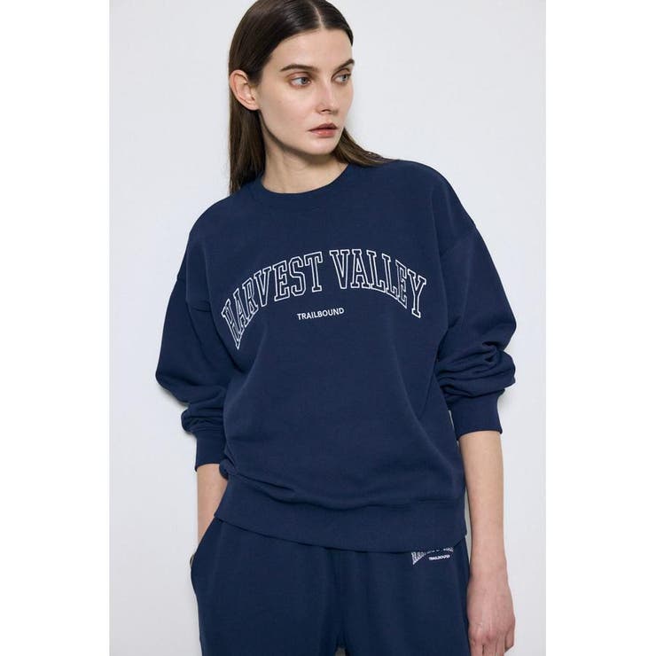 NVY | カレッジロゴ スウェットトップス | AZUL BY MOUSSY