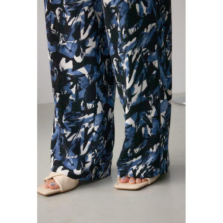 アソート柄プリントイージーパンツ | AZUL BY MOUSSY | 詳細画像24 