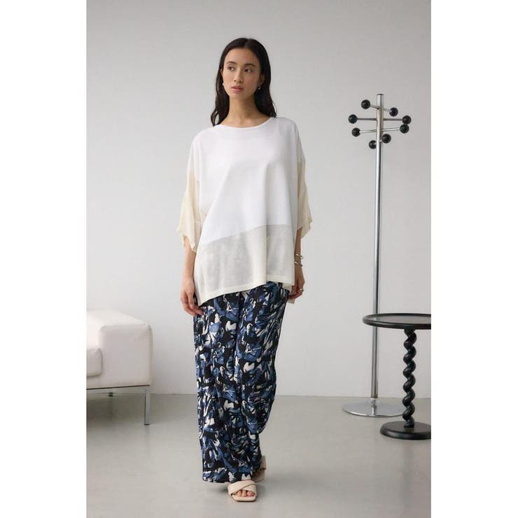 アソート柄プリントイージーパンツ | AZUL BY MOUSSY | 詳細画像15 